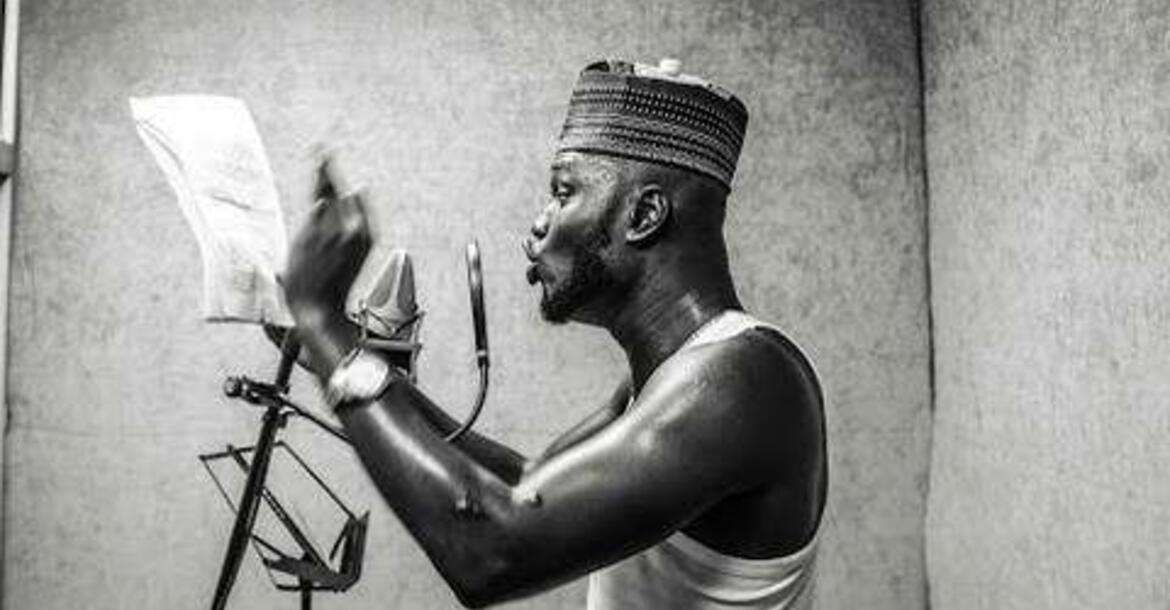 Man at Mic - C'est la vie